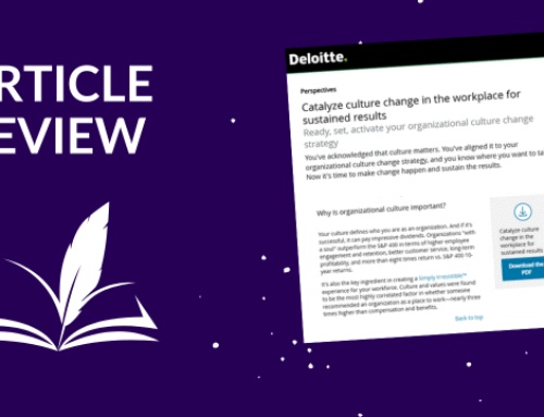 Getting Real about Culture Change