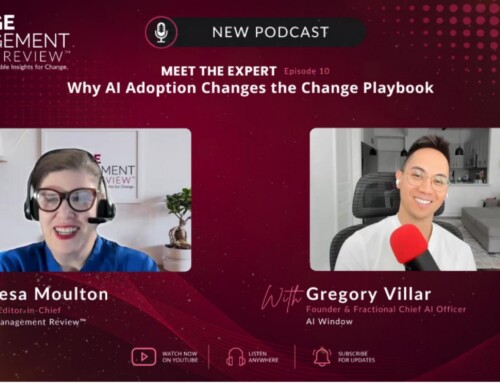 Why AI Adoption Changes the Change Playbook with Gregory Villar